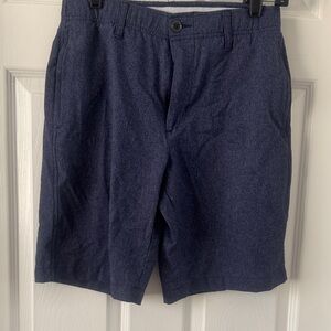 Under Armour Dark Blue Flat Front Shorts